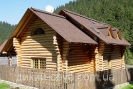 дом из дикого сруба